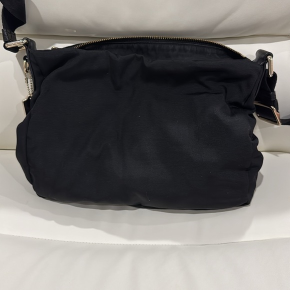 Coach Vintage black crossbody bag gold accent - Picture 4 of 8